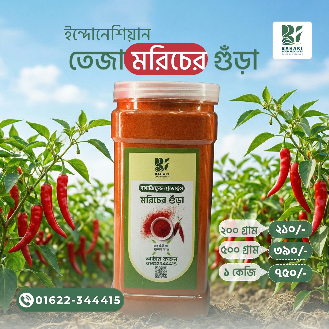 Moricher Gura (1) তেজা মরিচ গুড়ো - Image 1